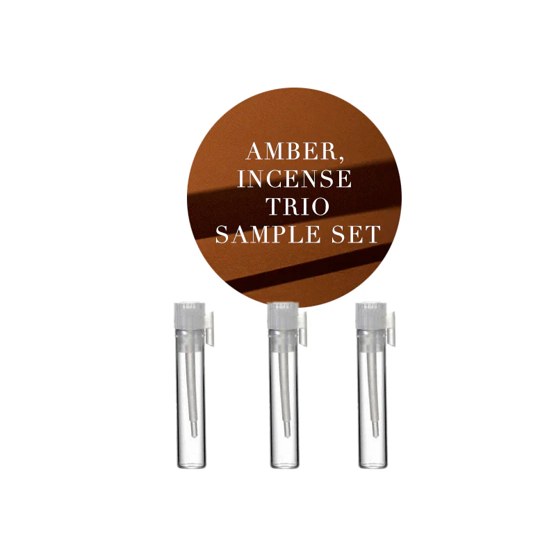Amber, Incense Trio Sample Set