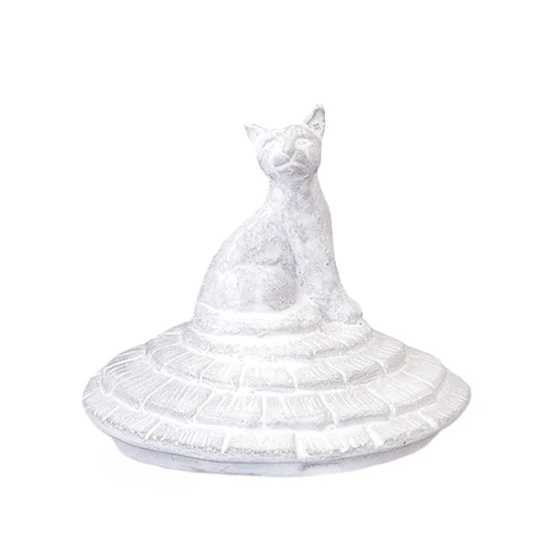 Grand Chalet Cat Candle Lid (for Glass Candles)