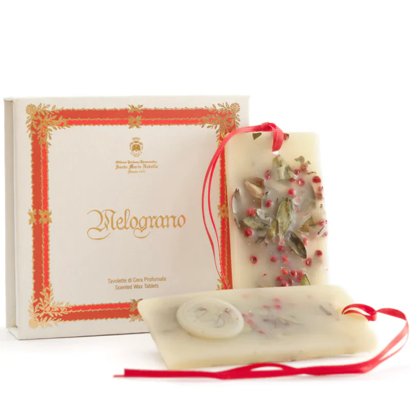 Wax Tablets (Melograno) for Closets or Drawers  - Set of Two