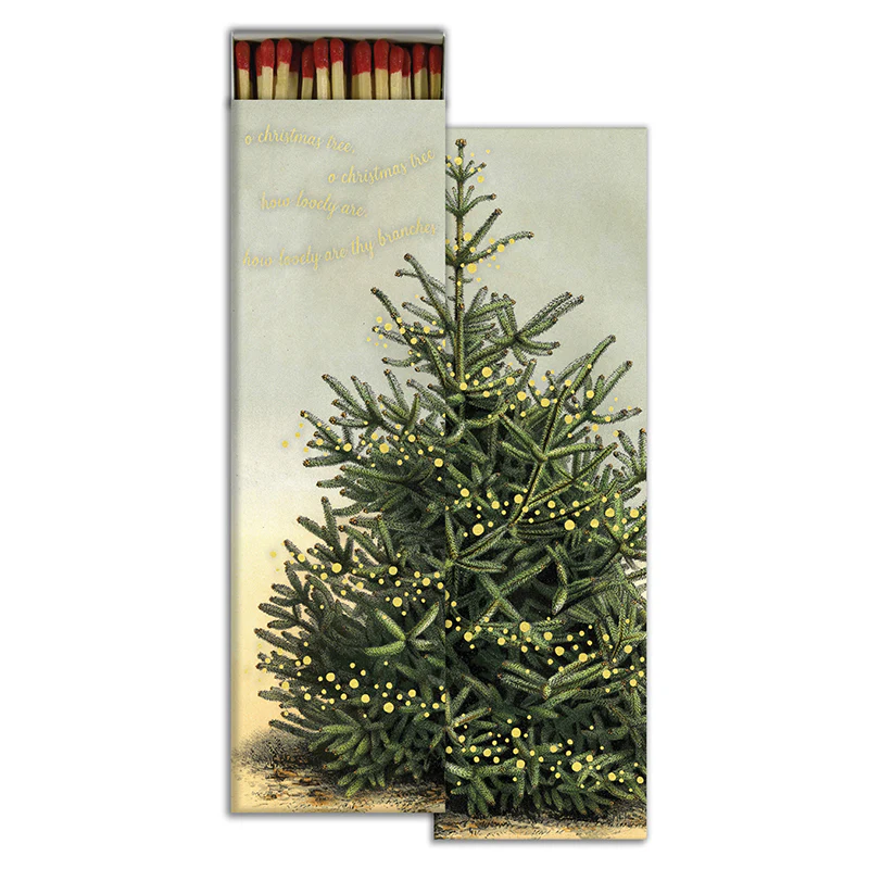 Oh, Christmas Tree with Gold Foil - Matches - Image 2