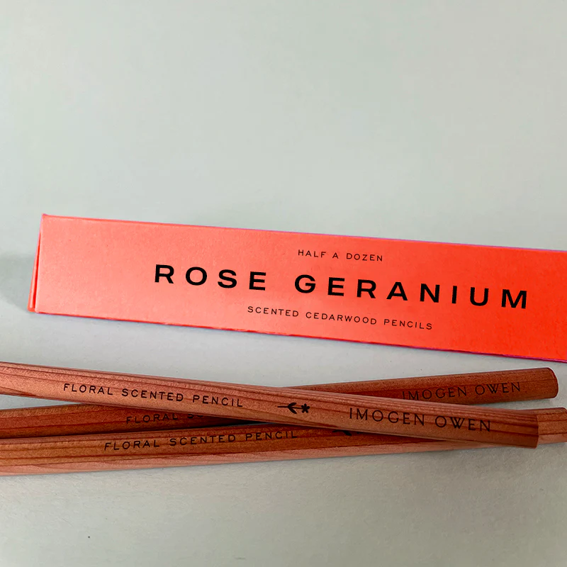 Rose Geranium - Scented Pencils
