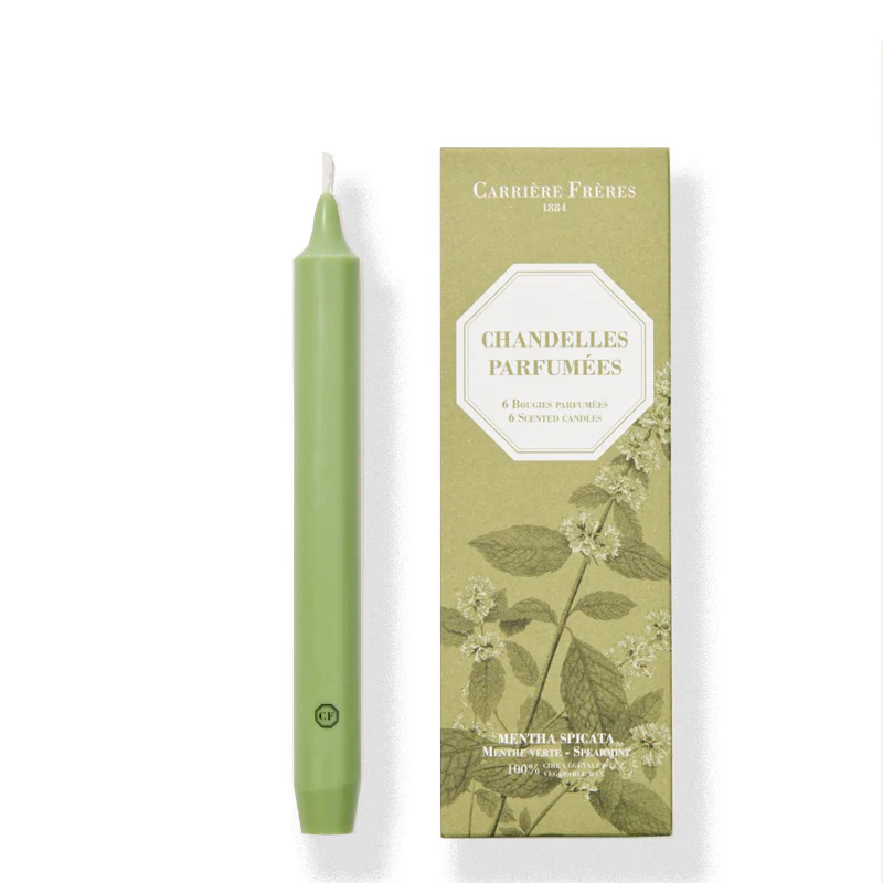 Spearmint - Scented Taper Candle