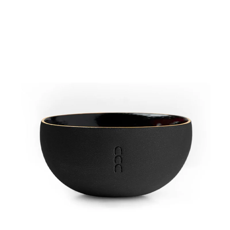 Vasija - Candle Holder with 22k Gold Rim